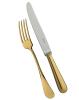 Fish serving fork in gilded silver plated - Ercuis
